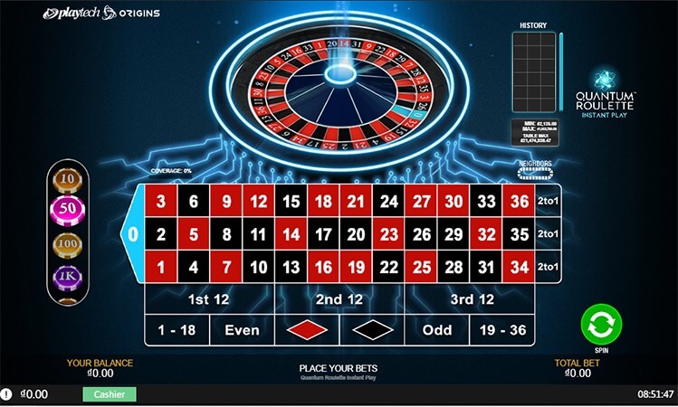 Quantum Roulette dafabet