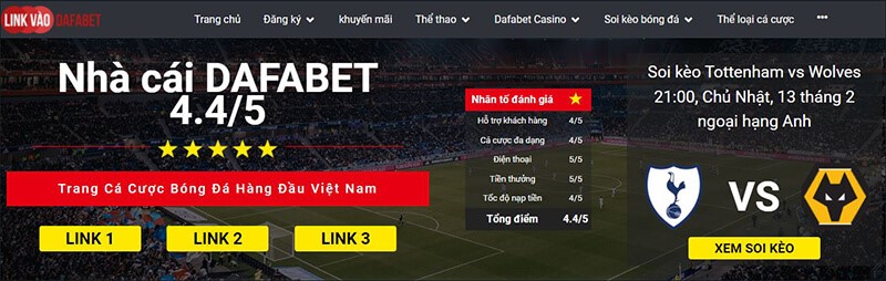 Mở tài khoản cá cược Dafabet - link vao dafabet.com