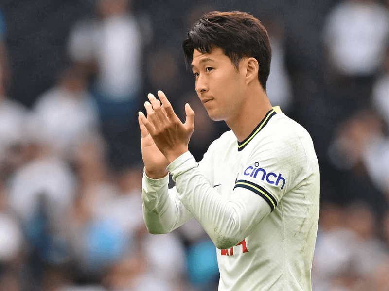 Tiền đạo Son Heung Min của Tottenham