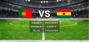soi kèo Bồ Đào Nha vs Ghana