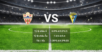 soi kèo Almeria-Vs-Cadiz tại La Liga