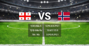 soi kèo Gruzia-vs-Na-Uy tại vòng loại Euro