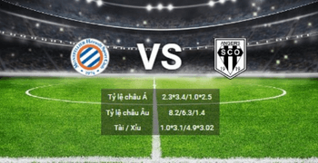 soi kèo Montpellier-Vs-Angers tại Ligue 1