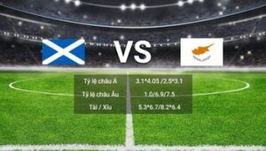 soi kèo Scotland vs Cộng Hòa Síp