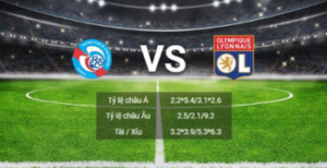 soi kèo strasbourg-vs-lyon tại Ligue 1