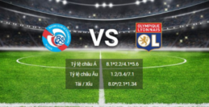 soi kèo Strasbourg-Vs-Lyon tại Dafabet