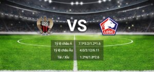 soi kèo Nice-Vs-LOSC tại Ligue 1