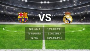 Dafabet soi kèo Barcelona-Vs-Real-Madrid tại giải La Liga
