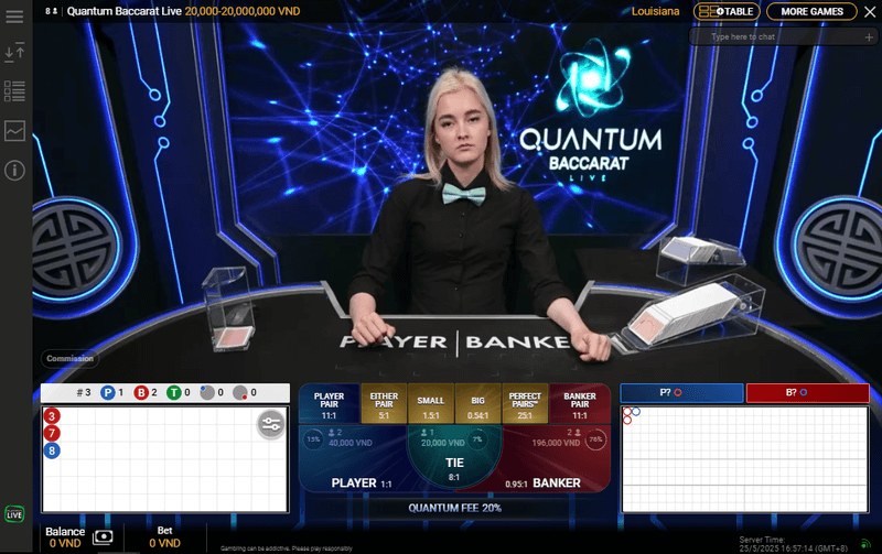 cách chơi quantum baccarat tại dafabet