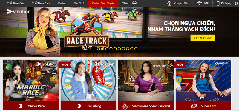 cá cược casino trực tuyến dafabet