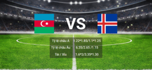 Soi kèo Azerbaijan Vs Iceland